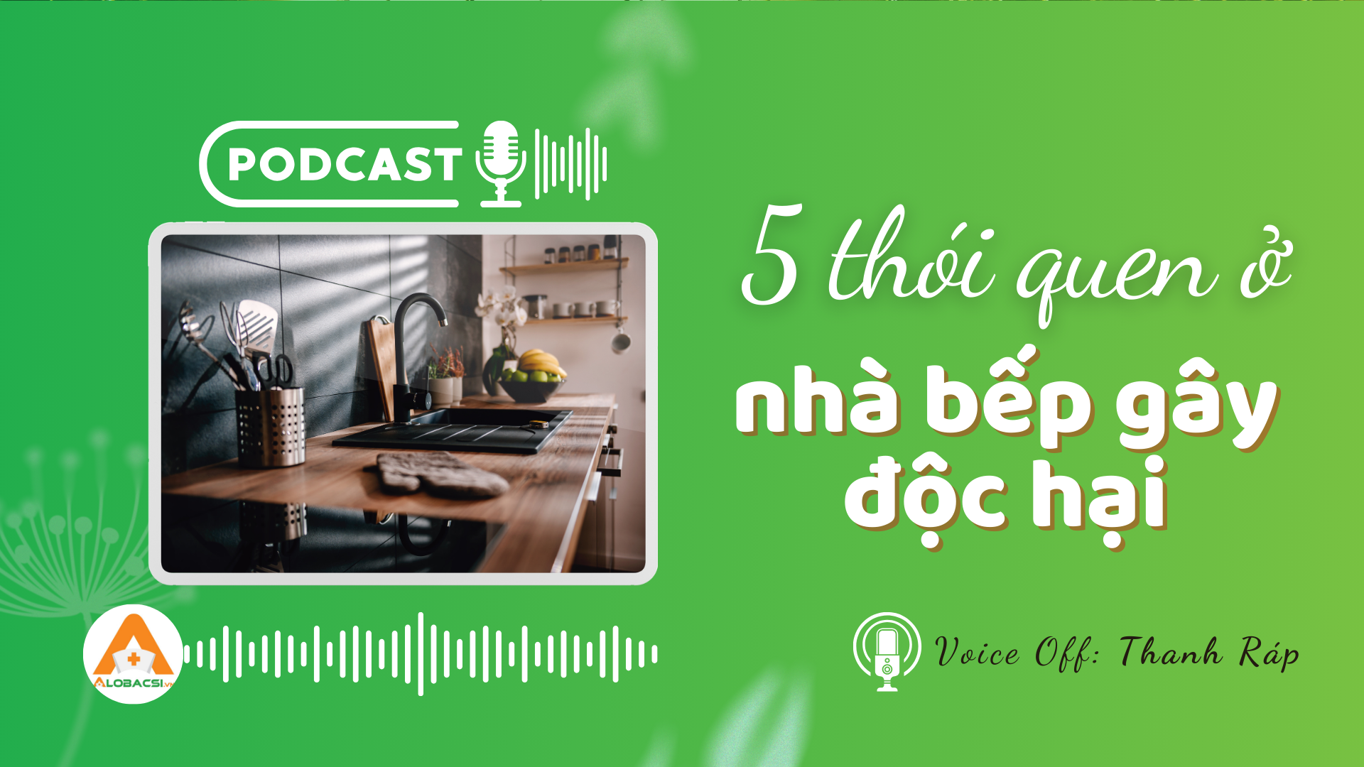 5 thói quen nhà bếp gây độc hại