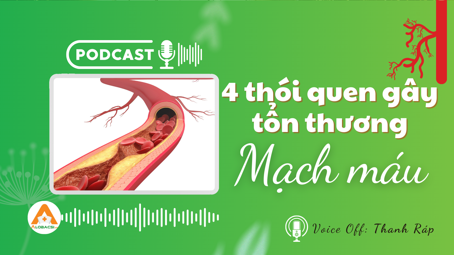 4 thói quen gây tổn thương mạch máu cần thay đổi