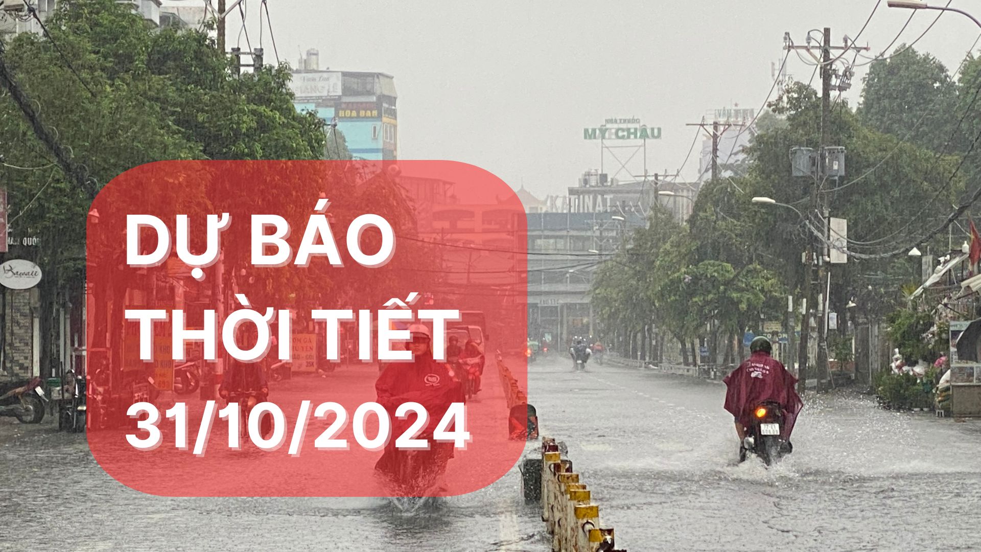Dự báo thời tiết ngày 31/10/2024: Miền Trung mưa to do ảnh hưởng bão Kong-rey