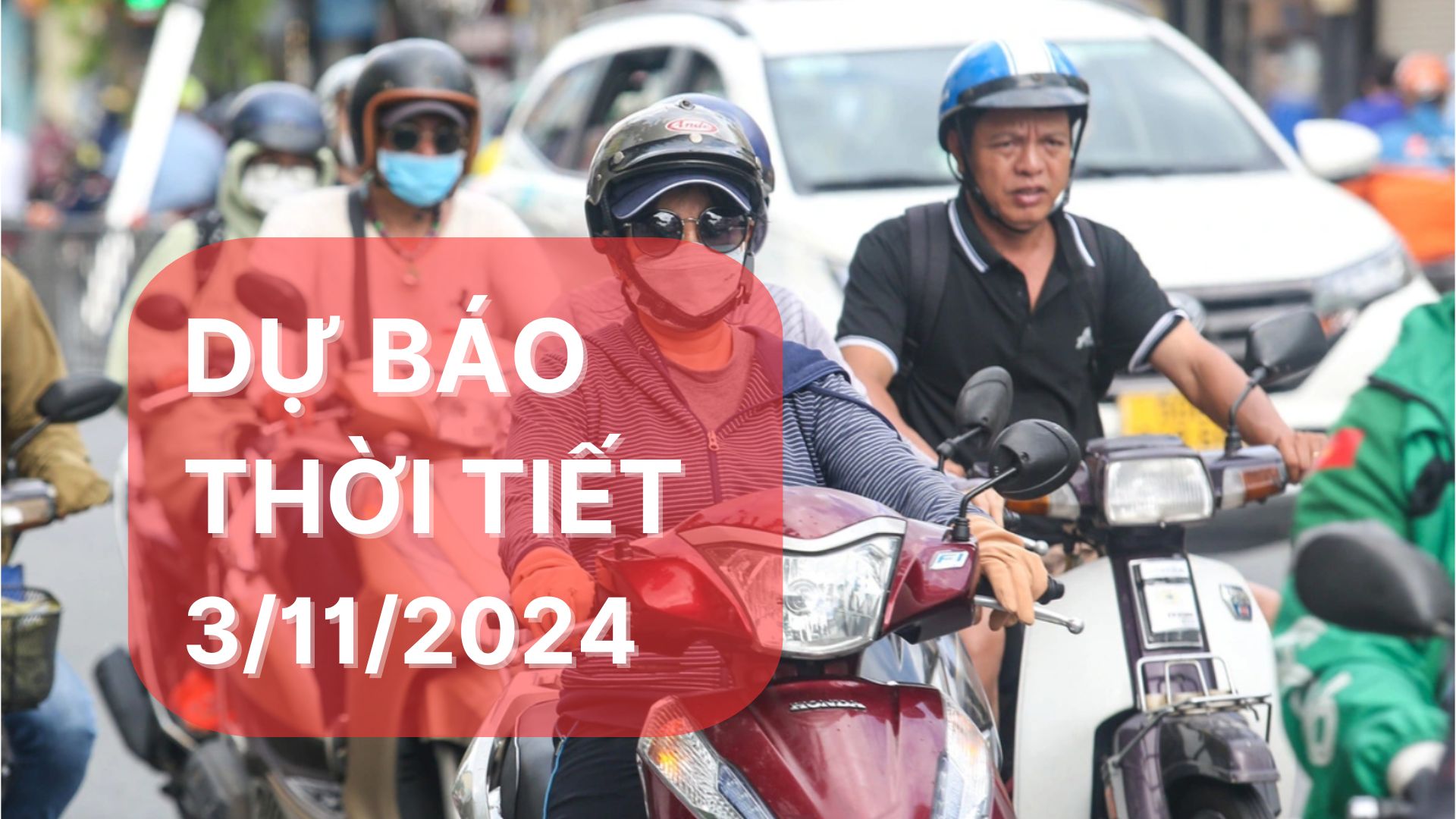 Dự báo thời tiết ngày 3/11/2024: TPHCM ngày nắng nóng, tối có mưa rào