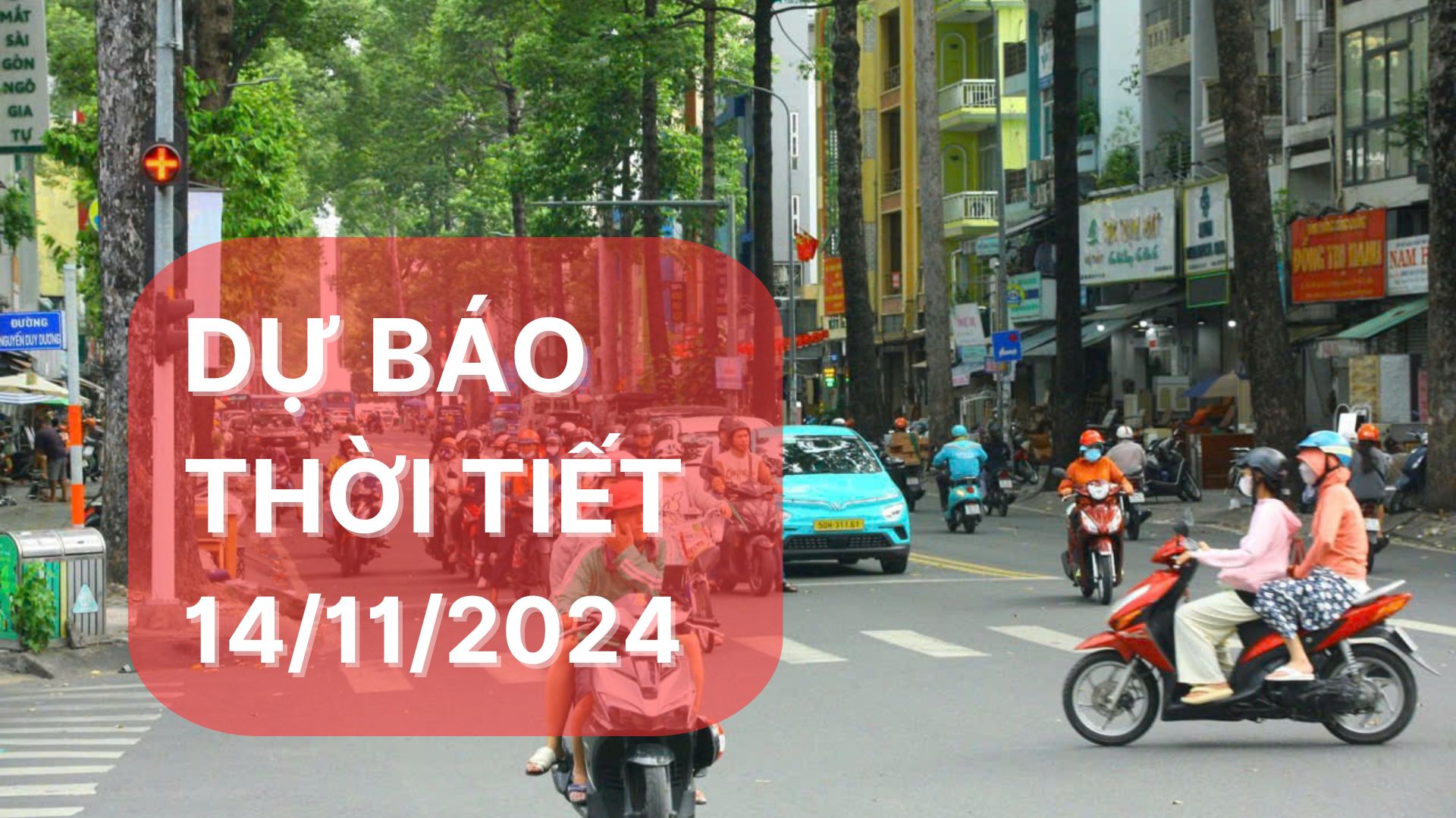 Dự báo thời tiết ngày 14/11/2024: TPHCM hầu như không mưa, buổi trưa nắng mạnh
