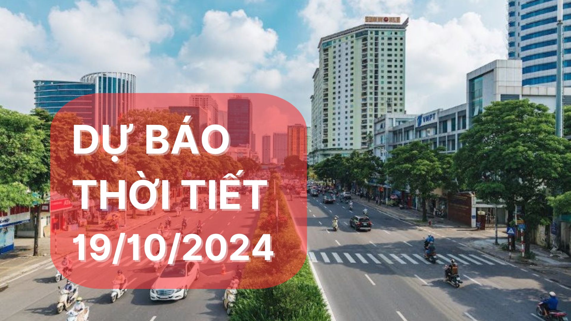 Dự báo thời tiết ngày 19/10/2024: TPHCM ngày nắng gián đoạn, chiều tối có mưa