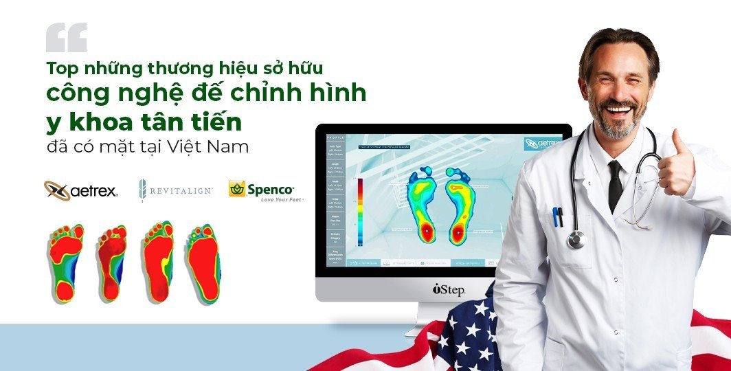 Top 3 thương hiệu giày dép sức khoẻ có công nghệ đế chỉnh hình y khoa tân tiến